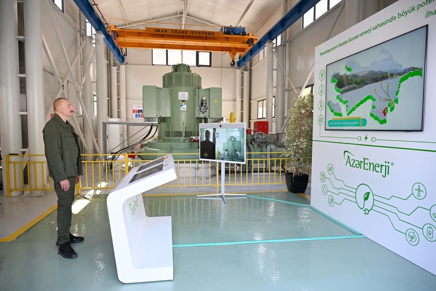 İlham Əliyev Kəlbəcərdə “Zar” KSES-in və SCADA sistemi vasitəsilə Göygöldə “Toğanalı” KSES-in açılışını edib - YENİLƏNİB
