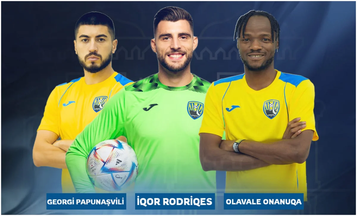 Kəpəz klubu üç legioner futbolçusu ilə vidalaşıb