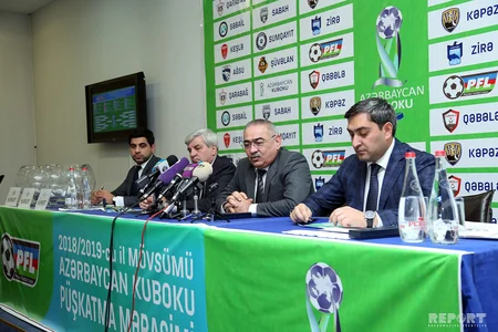 Futbol üzrə Azərbaycan Kubokunun püşkü atılıb