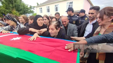 Göyçayda Birinci Qarabağ müharibəsinin şəhidi İlqar Rəhimov dəfn edilib - YENİLƏNİB