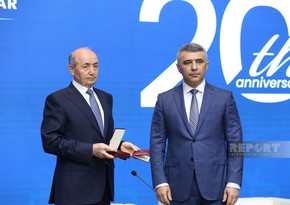Sabiq nazir Məhkəmə-Hüquq Şurasının 20 illik yubiley medalı ilə təltif edilib