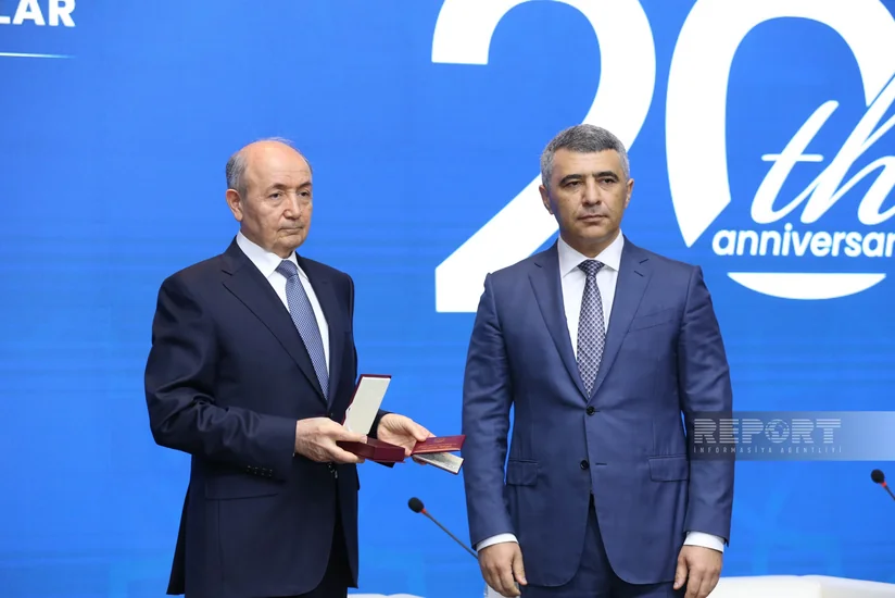 Sabiq nazir Məhkəmə-Hüquq Şurasının 20 illik yubiley medalı ilə təltif edilib
