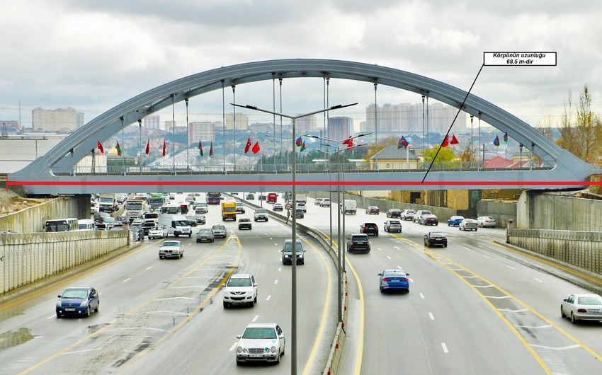 Xırdalan dairəsi yaxınlığında dəmir yolu körpüsünün tikintisi başa çatıb
