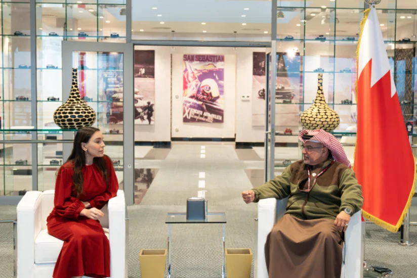 Leyla Aliyeva meets with prime minister of Bahrain