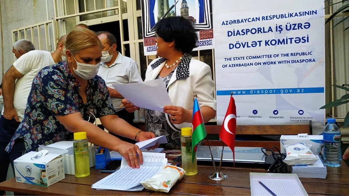 İstanbulda yaşayan azərbaycanlı ailələrə dəstək göstərildi