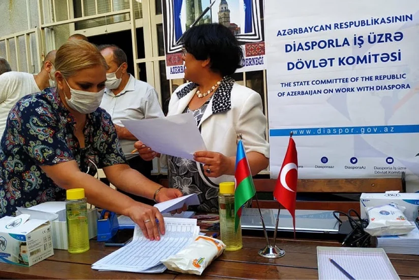 İstanbulda yaşayan azərbaycanlı ailələrə dəstək göstərildi