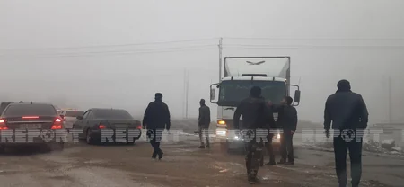 Qar Bakı-Şamaxı-Yevlax yolunda hərəkəti iflic edib
