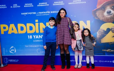 CinemaPlusda Azərbaycan dilinə dublyaj edilmiş “Paddinqton 2” filminin nümayişi olub - FOTO - VİDEO