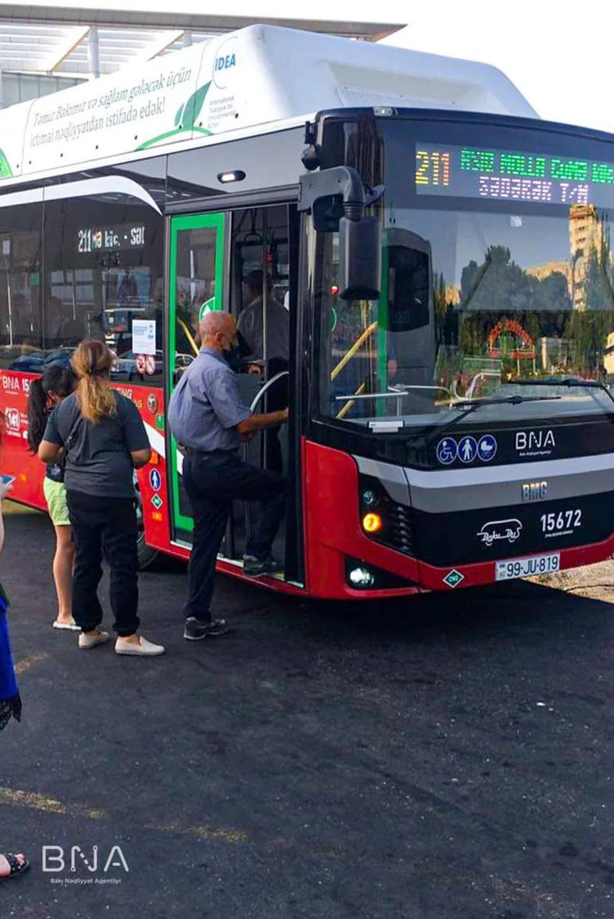 BNA: Paytaxtda marşrut şəbəkəsinin 43%-nin dövriyyəsi şəffaflaşdırılıb