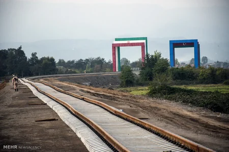 İran Astara-Astara dəmir yolu xəttinin çəkilişini yekunlaşdırıb