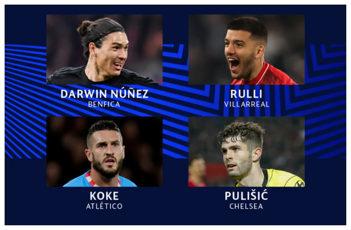 ЛЧ: Названы претенденты на звание игрока недели 