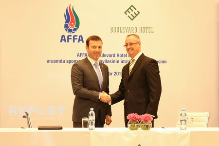 ​AFFA yeni sponsorluq müqaviləsi imzalayıb - FOTO