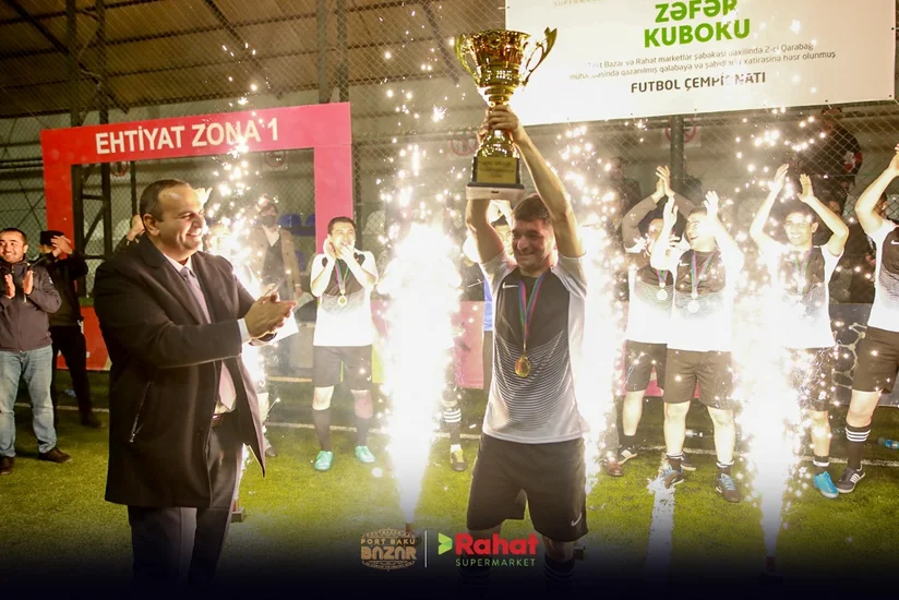 “Zəfər Kuboku” futbol çempionatının qalibləri mükafatlandırıldı