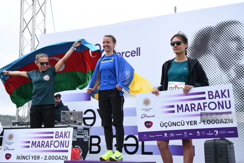 Bakı Marafonu 2024”ün qalibləri mükafatlandırılıb