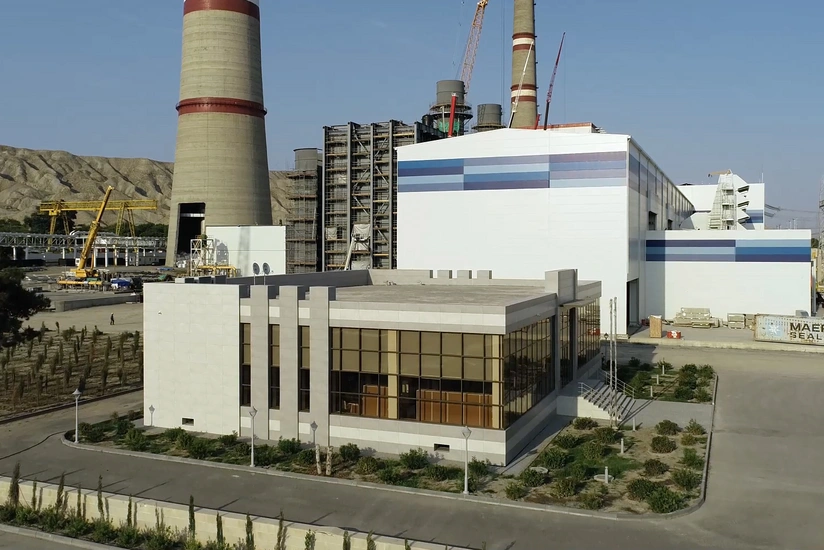 Mingəçevirdə inşa edilən elektrik stansiyası üçün turbin və generator gətirilib
