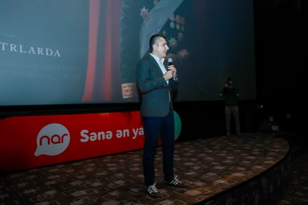 “CineMastercard” kinoteatrında “Tağıyev: Neft” filminin təqdimatı keçirilib