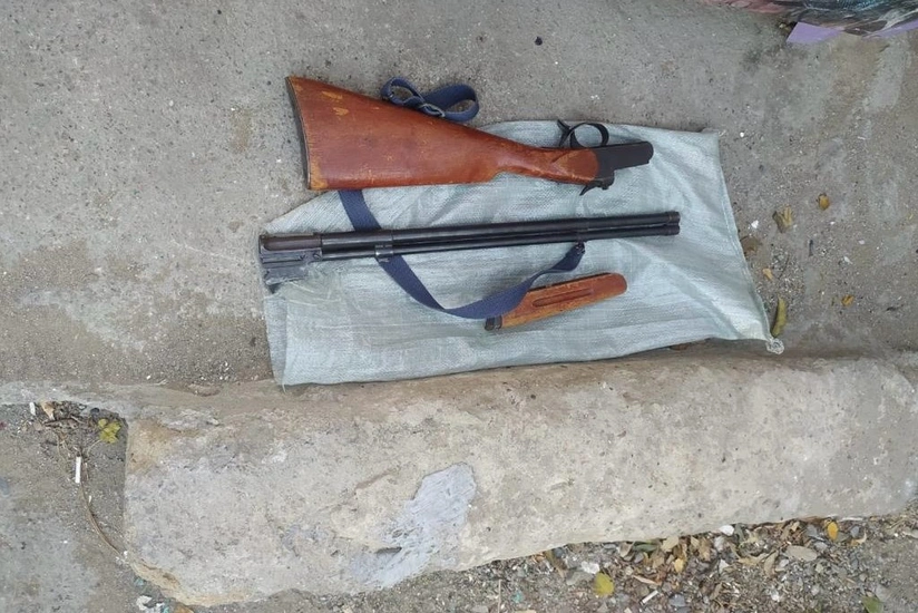 Bakıda silah aşkarlanıb