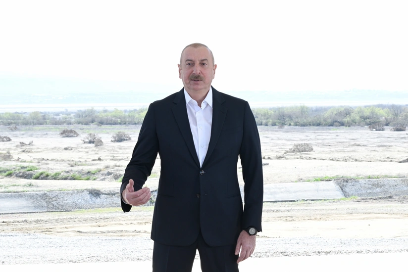President Ilham Aliyev: Among infrastructure projects implemented in Azerbaijan in recent years, Shirvan irrigation canal holds special importance