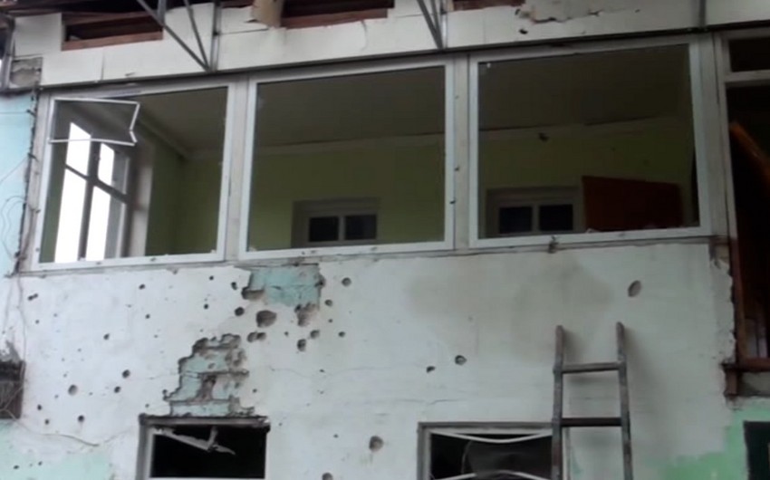 Ermənilərin mərmi yağdırdığı kənddən reportaj