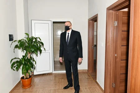 Prezident İlham Əliyev N saylı hərbi hissənin açılışında iştirak edib - YENİLƏNİB