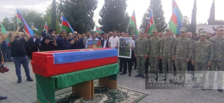 Tərtərdə Birinci Qarabağ müharibəsinin şəhidi Ədalət Əliyev dəfn edilib - YENİLƏNİB