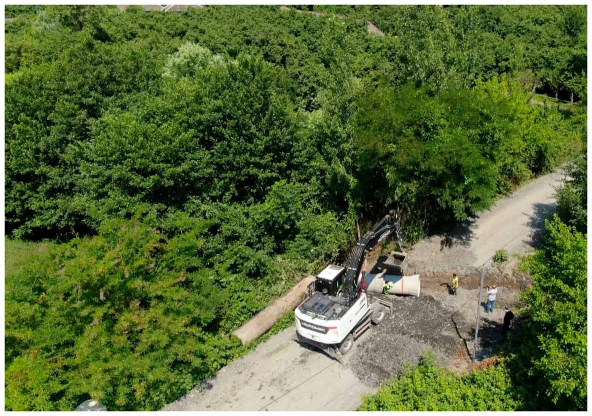 Oğuzda 6 yaşayış məntəqəsini birləşdirən yollar yenidən qurulur
