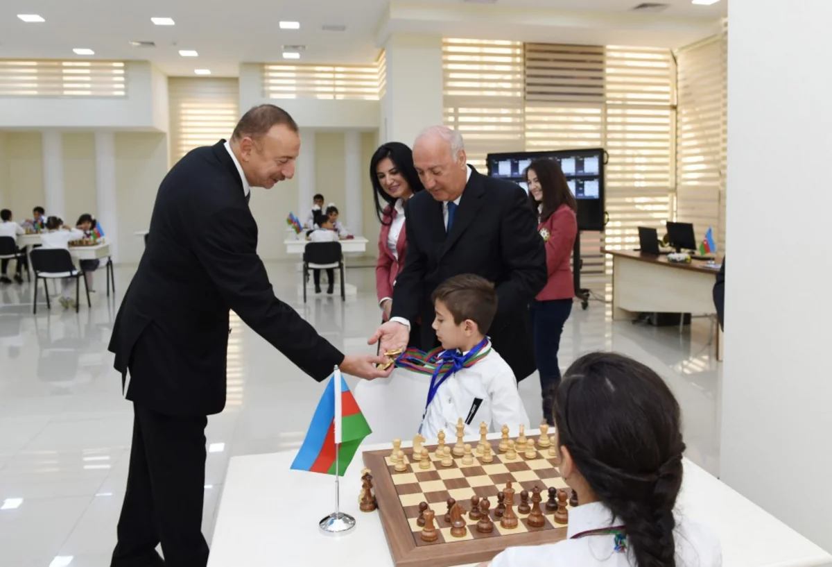 Chess school opened today in Sumgayit