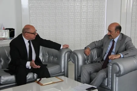 Əbülfəs Qarayev Polşa səfirini qəbul edib