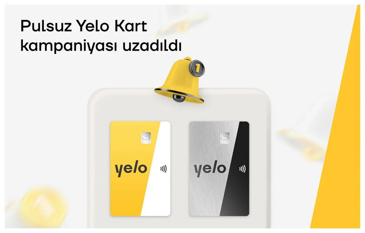 Pulsuz Yelo kart kampaniyasının müddəti uzadıldı
