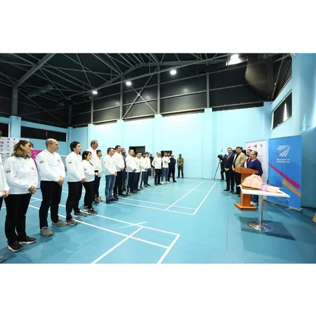 İdman müəllimləri üçün nəzərdə tutulmuş badmintonla bağlı kursa yekun vurulub