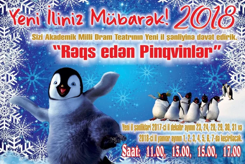 Akademik Milli Dram Teatrında Yeni il şənlikləri təşkil olunacaq