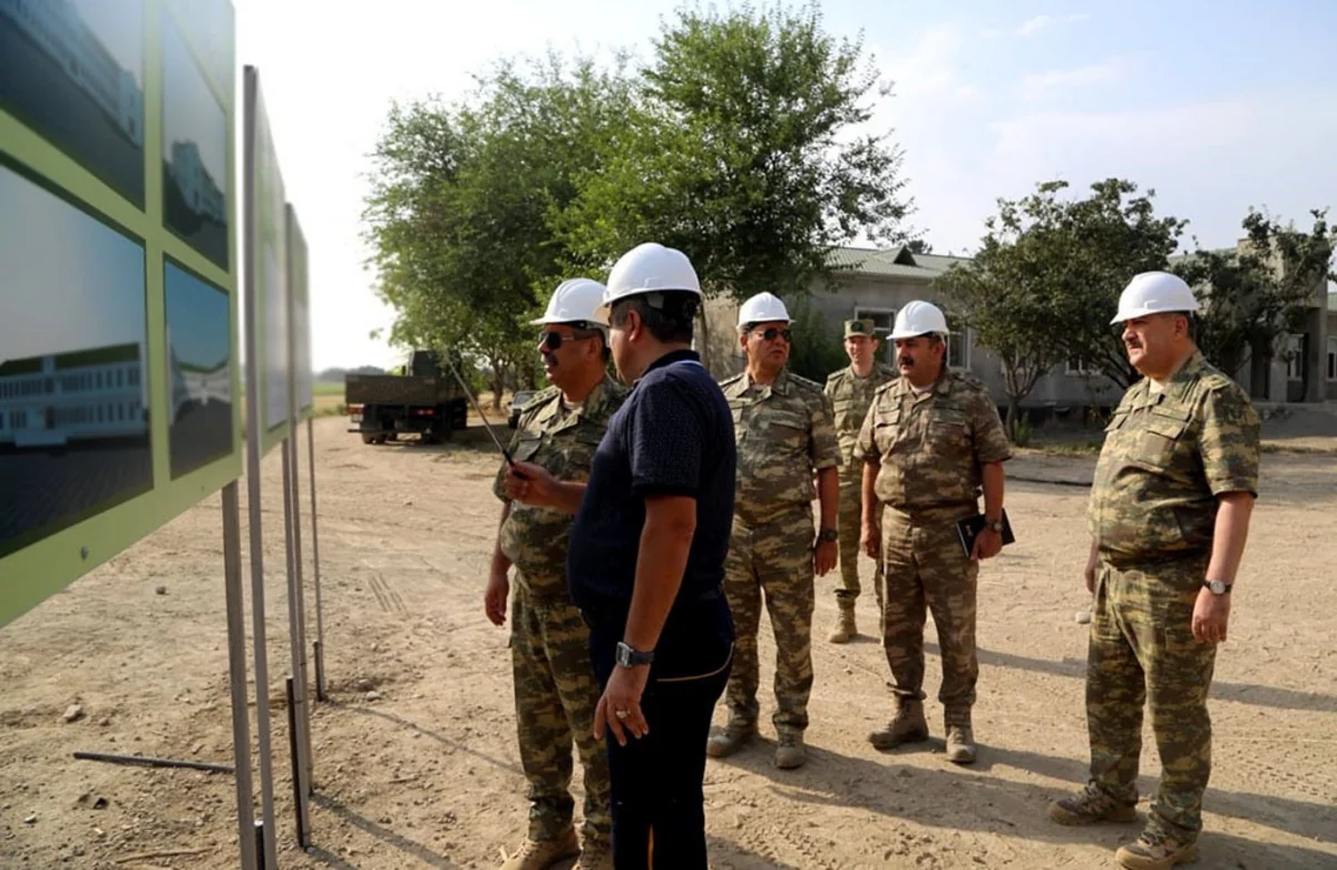 Defense Minister visited the military units in the frontline zone