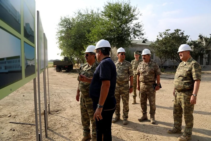 Defense Minister visited the military units in the frontline zone