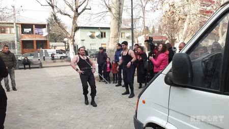 Azərbaycanlı pəhləvanlar Gürcüstanda yeni dünya rekordları qırıblar - FOTOREPORTAJ