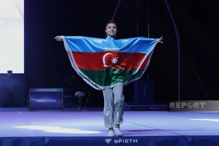 Milli Gimnastika Arenasında Dünya Kubokunun açılış mərasimi keçirilib