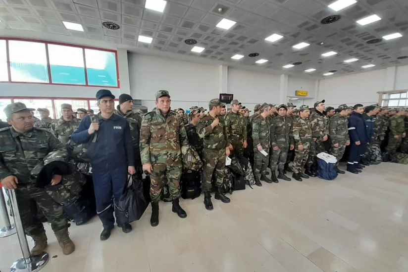 Последняя группа азербайджанских спасателей возвращается на родину из Кахраманмараша 