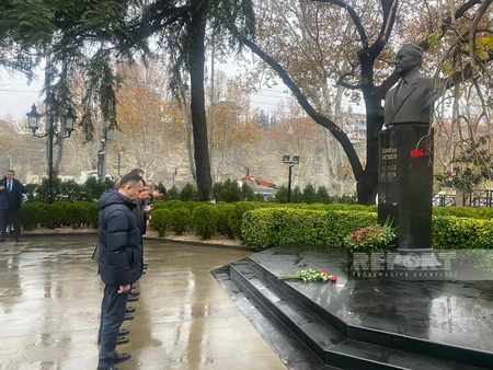 Heydər Əliyevin xatirəsi Gürcüstanda yad edilib