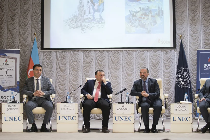 “Qlobal kapital bazarları və Azərbaycanda bu sahədəki yeniliklər” mövzusunda konfrans keçirilib