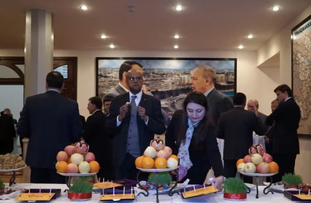 Azərbaycanın Özbəkistandakı səfirliyində bayram tədbiri keçirilib
