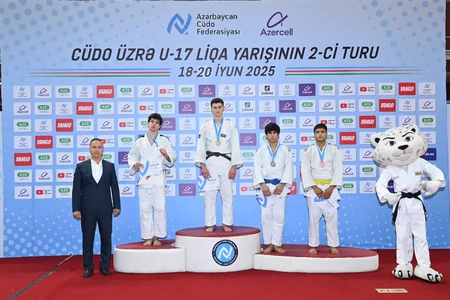 Bakıda yeniyetmə cüdoçular arasında təşkil olunan Liqa yarışının II turu başa çatıb