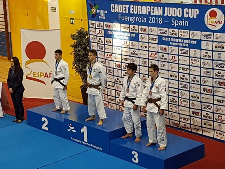 Azərbaycanın yeniyetmə cüdoçuları İspaniyada 1 qızıl və 1 gümüş medal qazanıblar