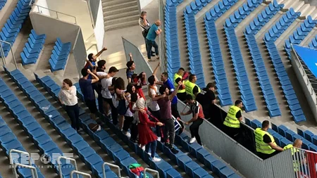 Rumıniyada Universitatya ilə oyunda Səbaili 20-dək azarkeş dəstəkləyir - FOTO