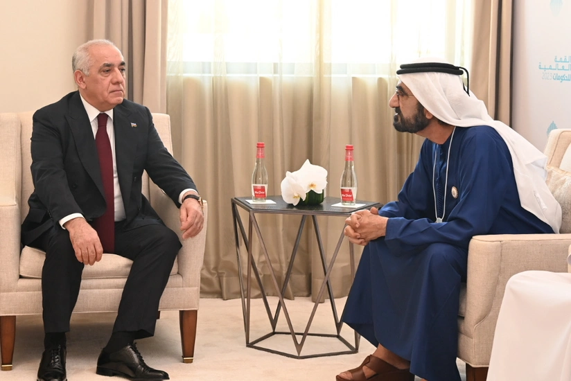 Azərbaycanın Baş naziri BƏƏ-nin vitse-prezidenti ilə görüşüb