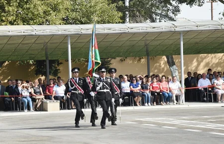 Azərbaycan Prezidentinin oğlu Heydər Əliyev Vətənə sədaqət andı içib - FOTO - VİDEO