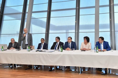 Azərsuda Su Təsərrüfatı və Meliorasiya İşçiləri Günü qeyd edilib