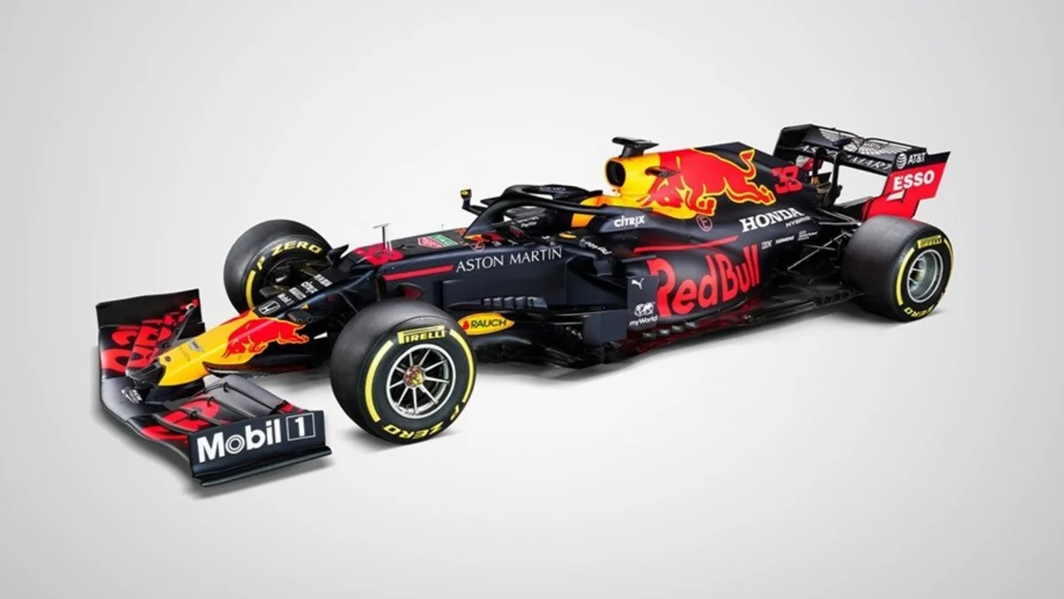 Red Bull yeni bolidini təqdim etdi - FOTOLAR