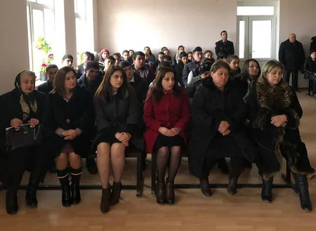 Goranboyda “Ağ ölüm əsrin bəlasıdır!” mövzusunda maarifləndirici tədbir keçirilib