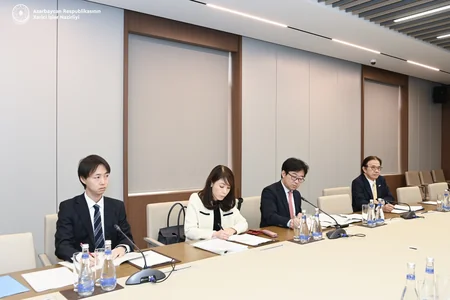 Azerbaijani deputy FM meets with Japanese MFA special envoy