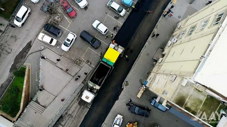 Bakının Fərid Ələkbərov küçəsinin bir hissəsi təmir edilib