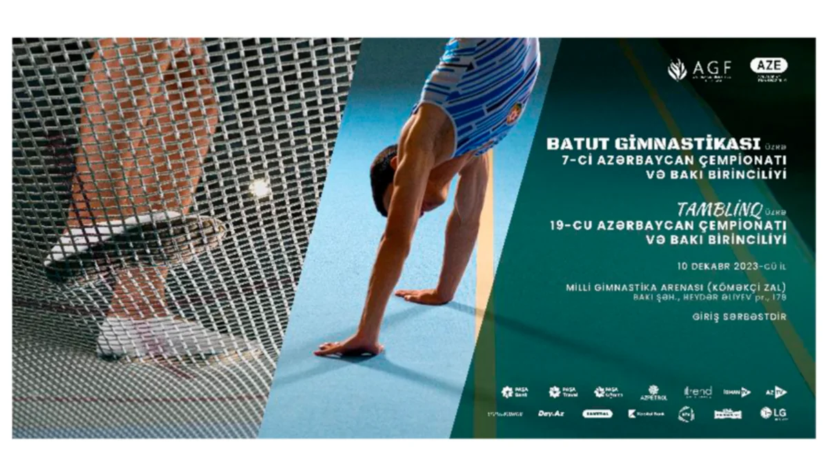Bakıda ilin son gimnastika çempionatları keçiriləcək